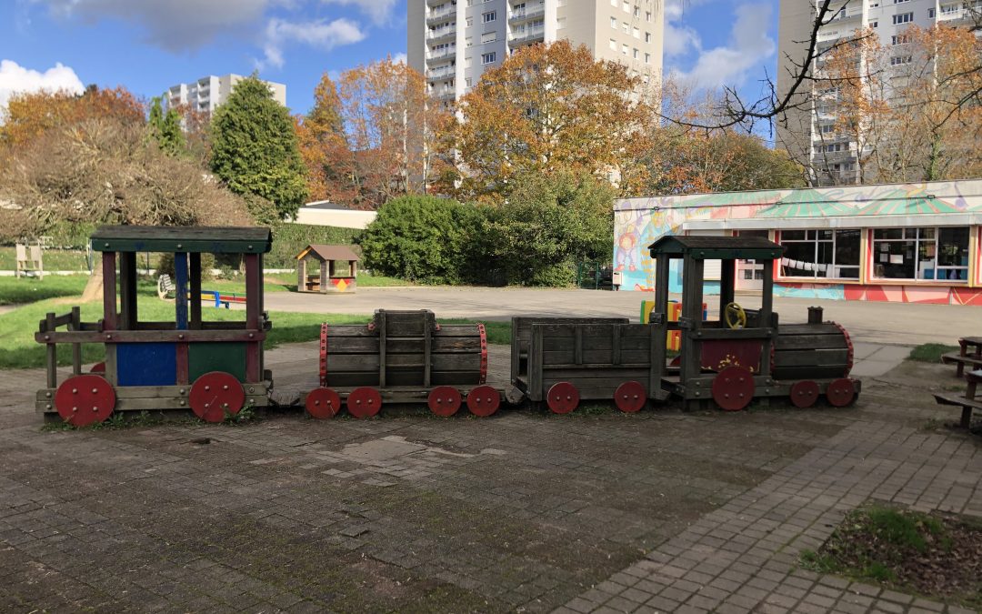 Projet du petit train en maternelle