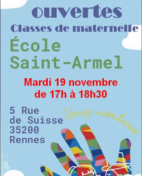 Portes ouvertes en maternelle